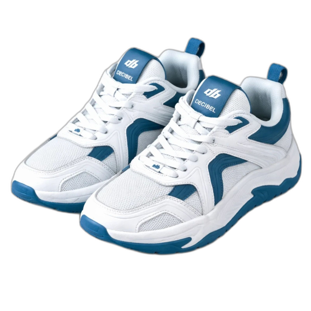 Decibel VOL01 Mens Sneakers Blue White Size 9.5 Athletic Chunky Trainer Shoes